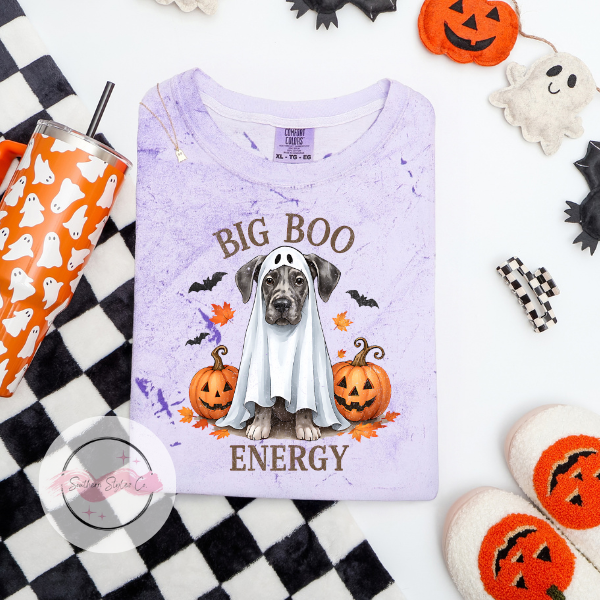 Great Dane Halloween Dog Tshirt, Comfort Colors