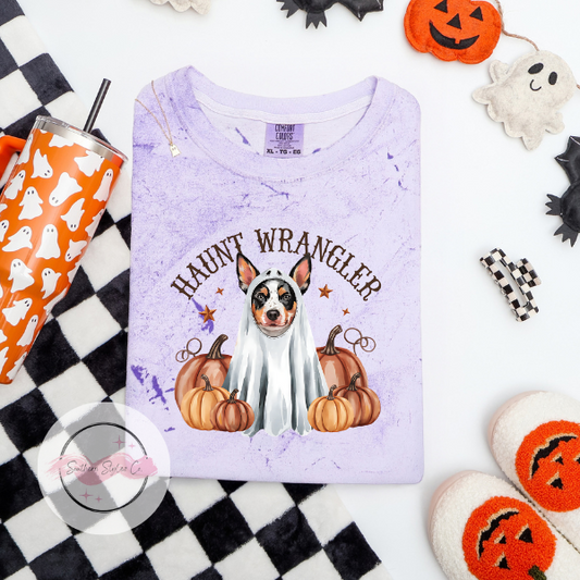 Cattle Dog Halloween Dog Tshirt, Comfort Colors