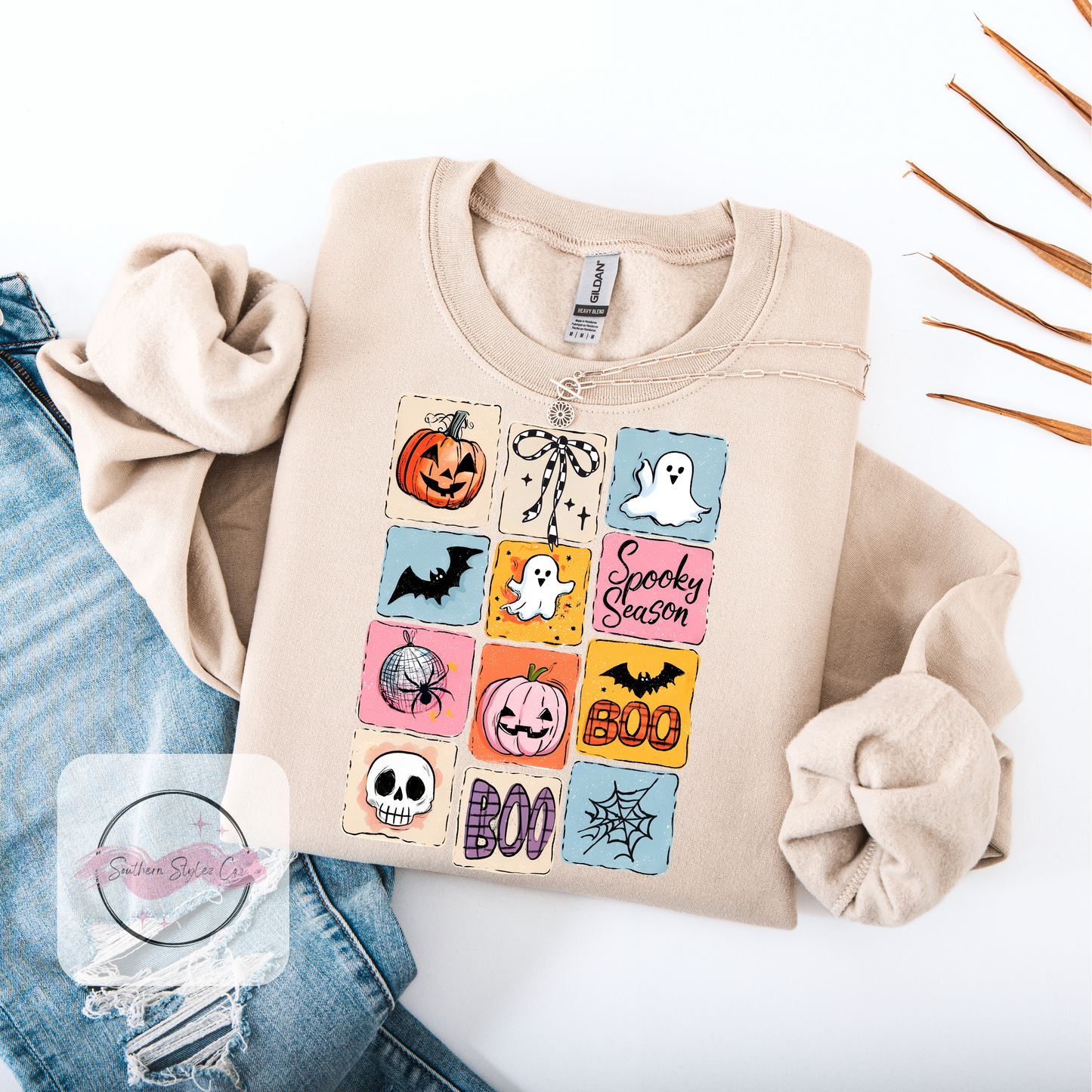 Collage Halloween T Shirt & Crewneck