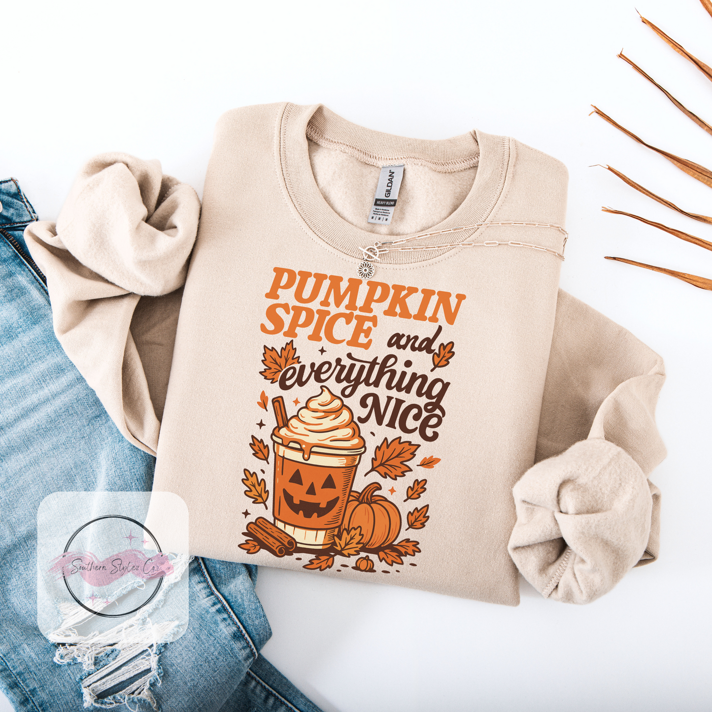 Pumpkin Spice & Everything Nice T Shirts & Crewnecks