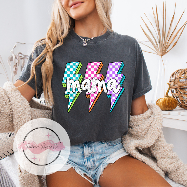 Lightning Mama Tee | Comfort Colors
