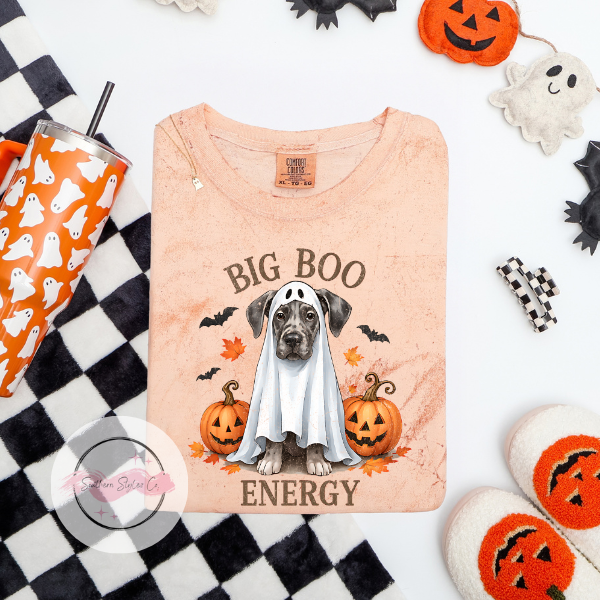 Great Dane Halloween Dog Tshirt, Comfort Colors