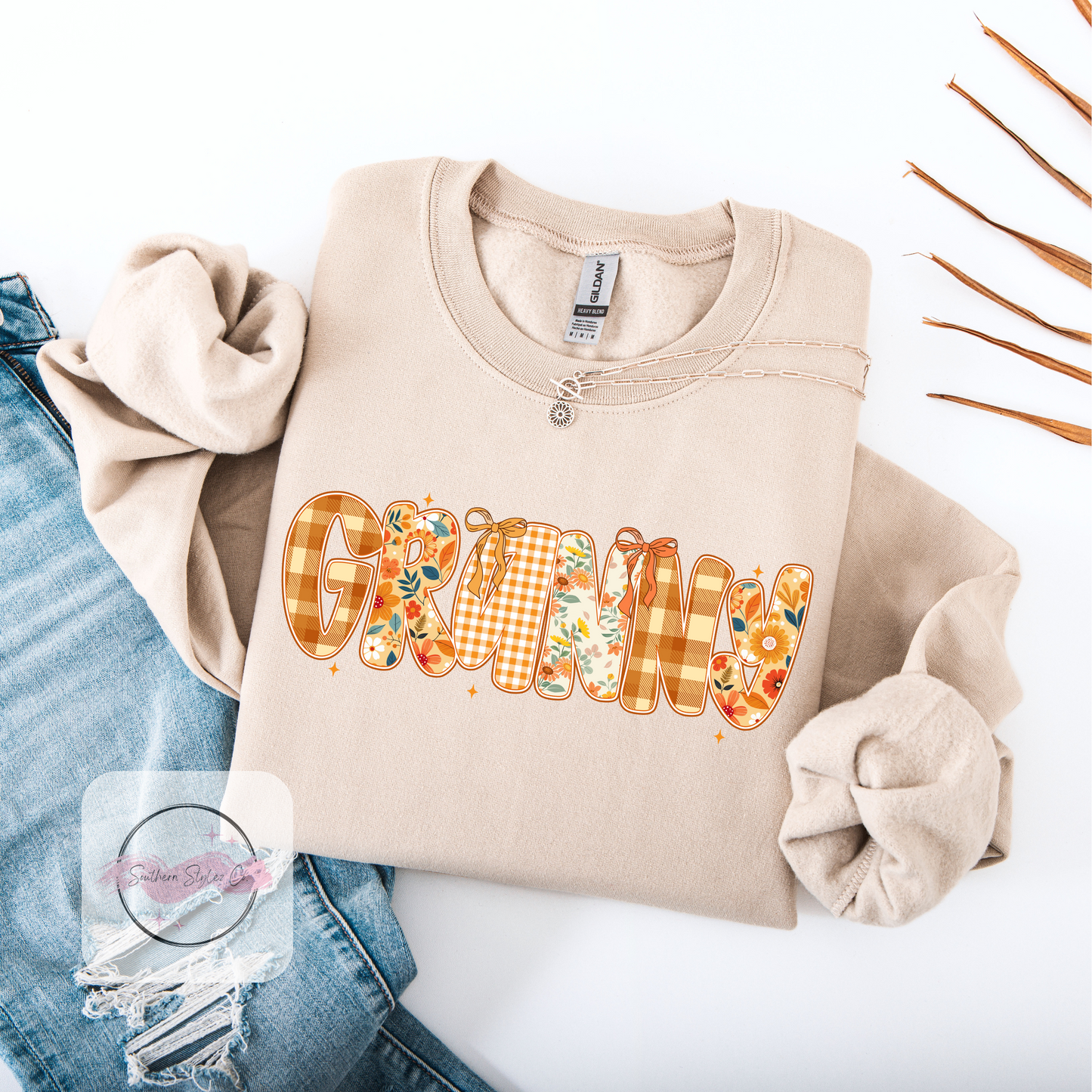 Fall Theme Name Crewneck