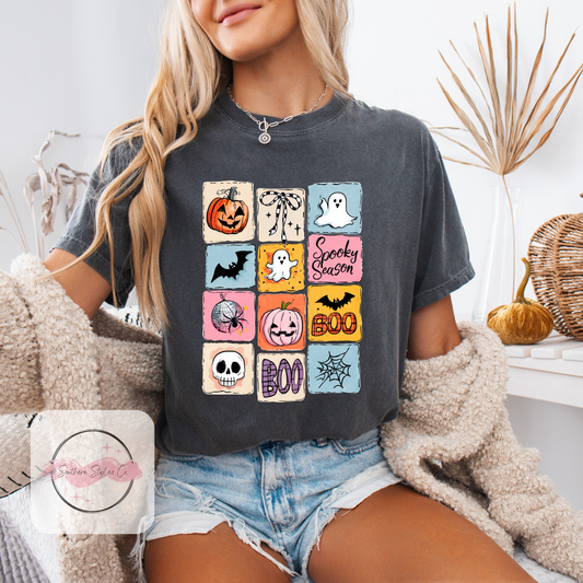 Collage Halloween T Shirt & Crewneck