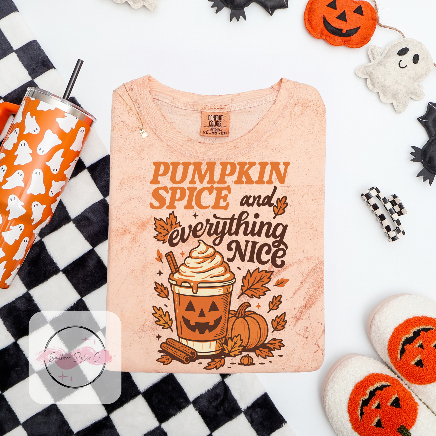Pumpkin Spice & Everything Nice T Shirts & Crewnecks