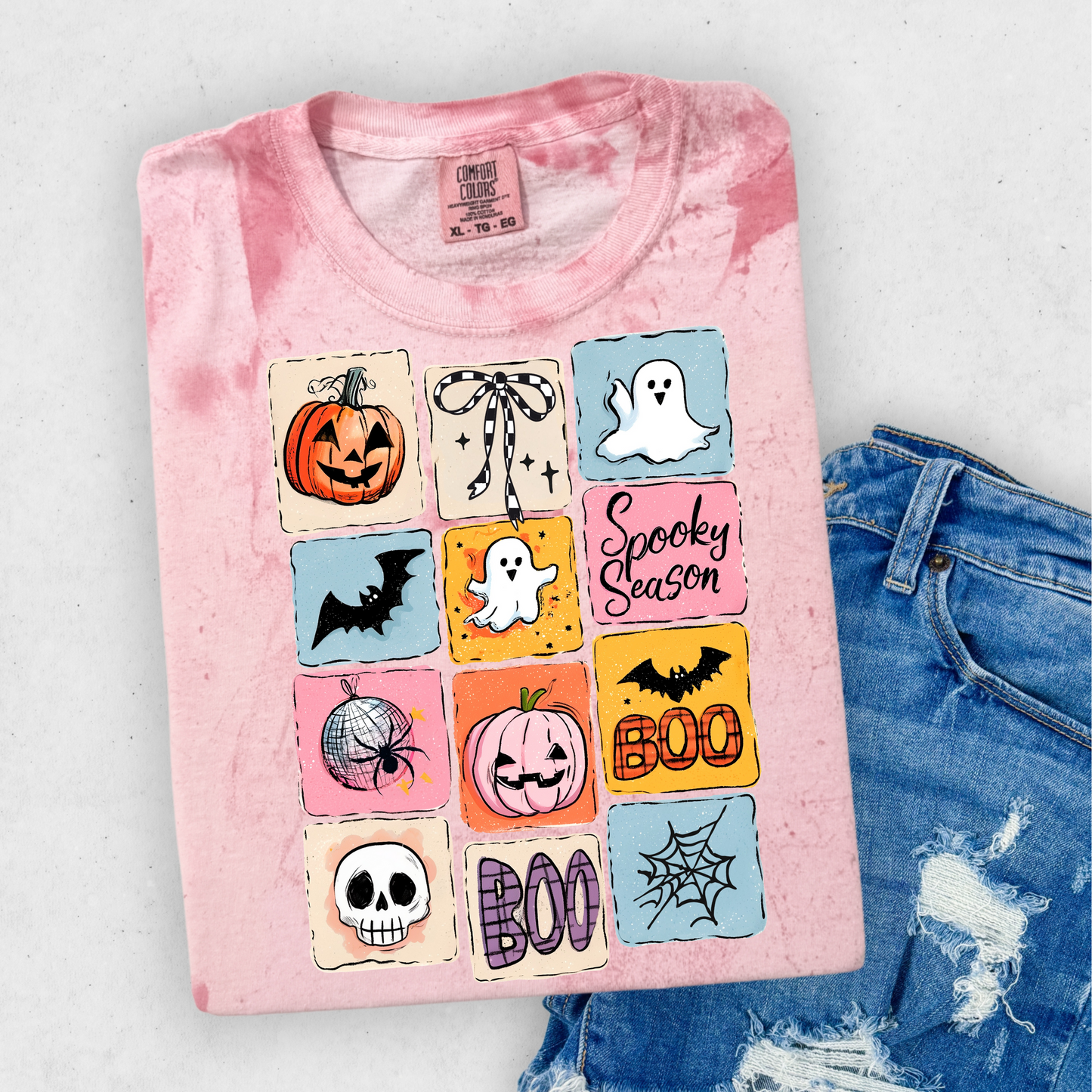 Collage Halloween T Shirt & Crewneck