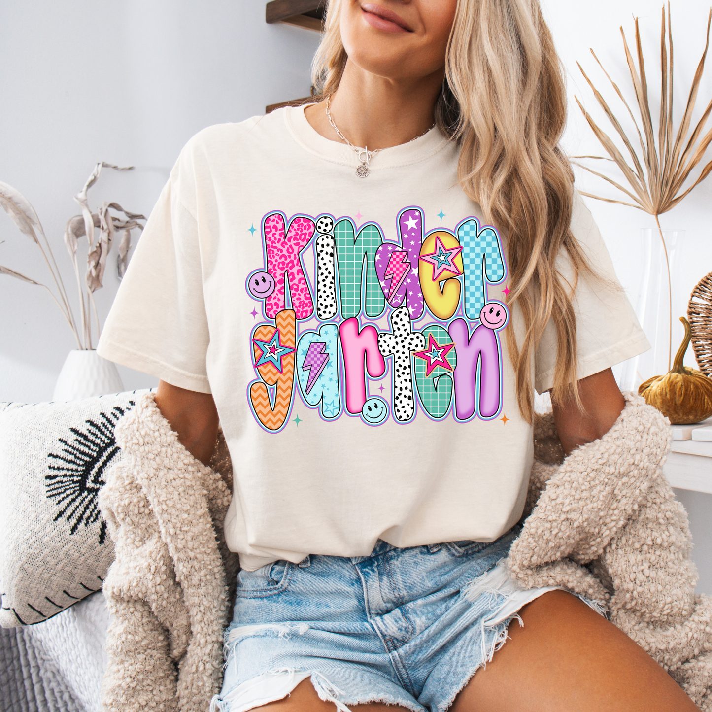 Kindergarten School Tee | Comfort Colors