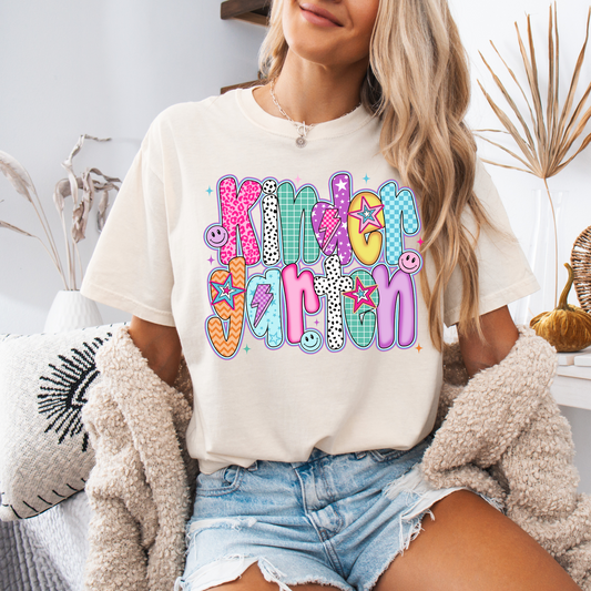 Kindergarten School Tee | Comfort Colors