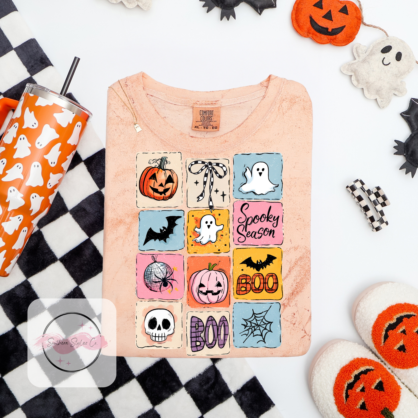 Collage Halloween T Shirt & Crewneck