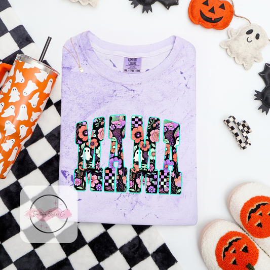 Ghost Neon Mama Tshirt & Crewneck