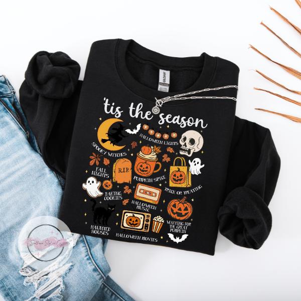 Tis the season Halloween tshirt