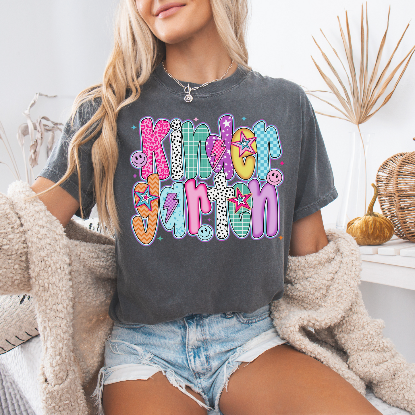 Kindergarten School Tee | Comfort Colors