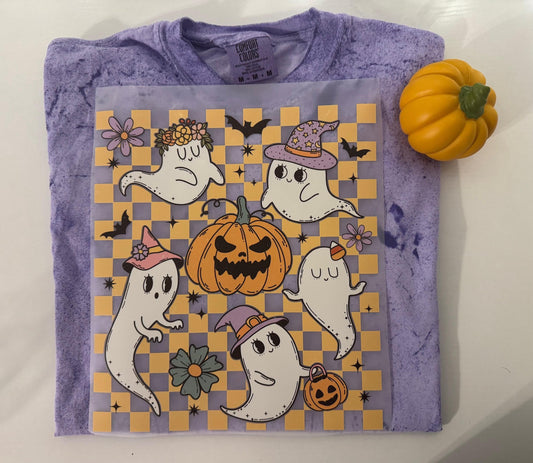 Checkered Ghost Tshirt