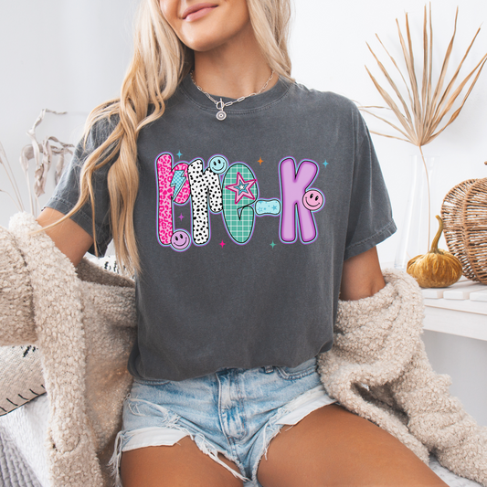 Pre-K School Tee | Comfort Colors