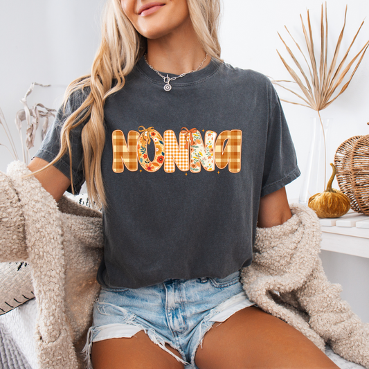 Nonna Fall Theme Tee