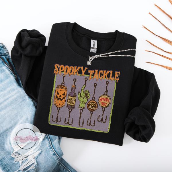 Spooky Tackle Halloween Tshirt